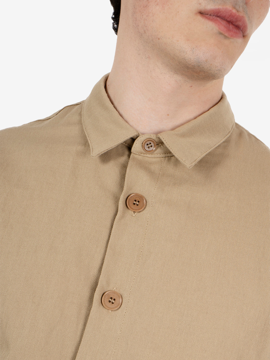 Giacca camicia Hadley beige