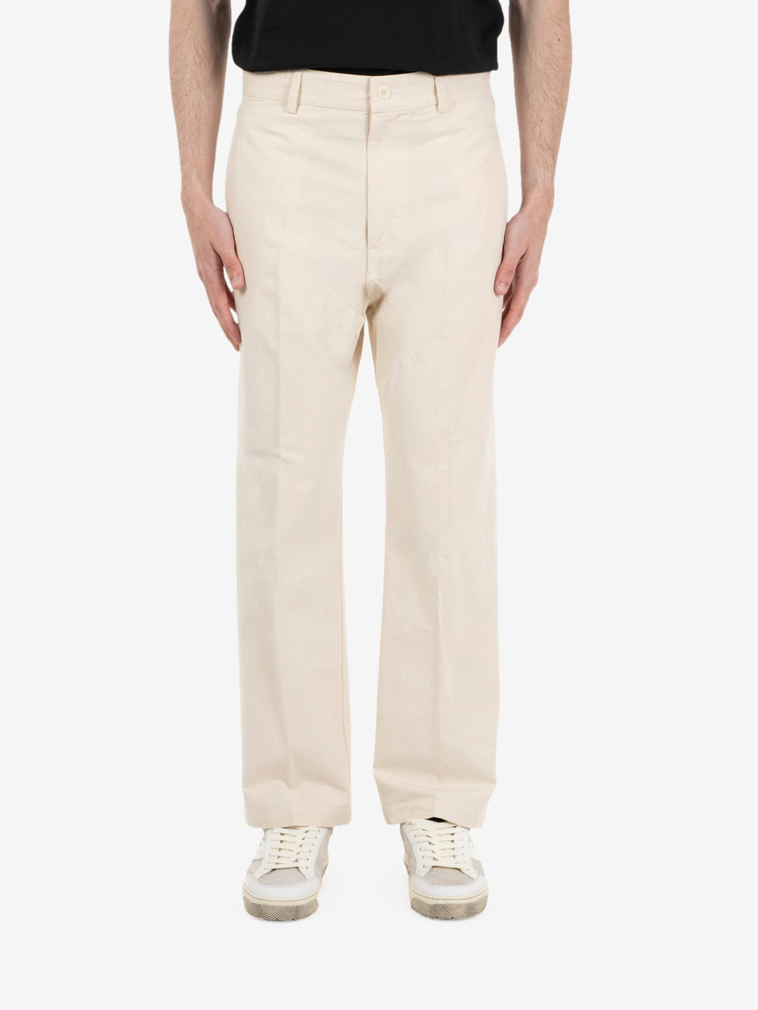 Pantalone chino Alcatraz off white