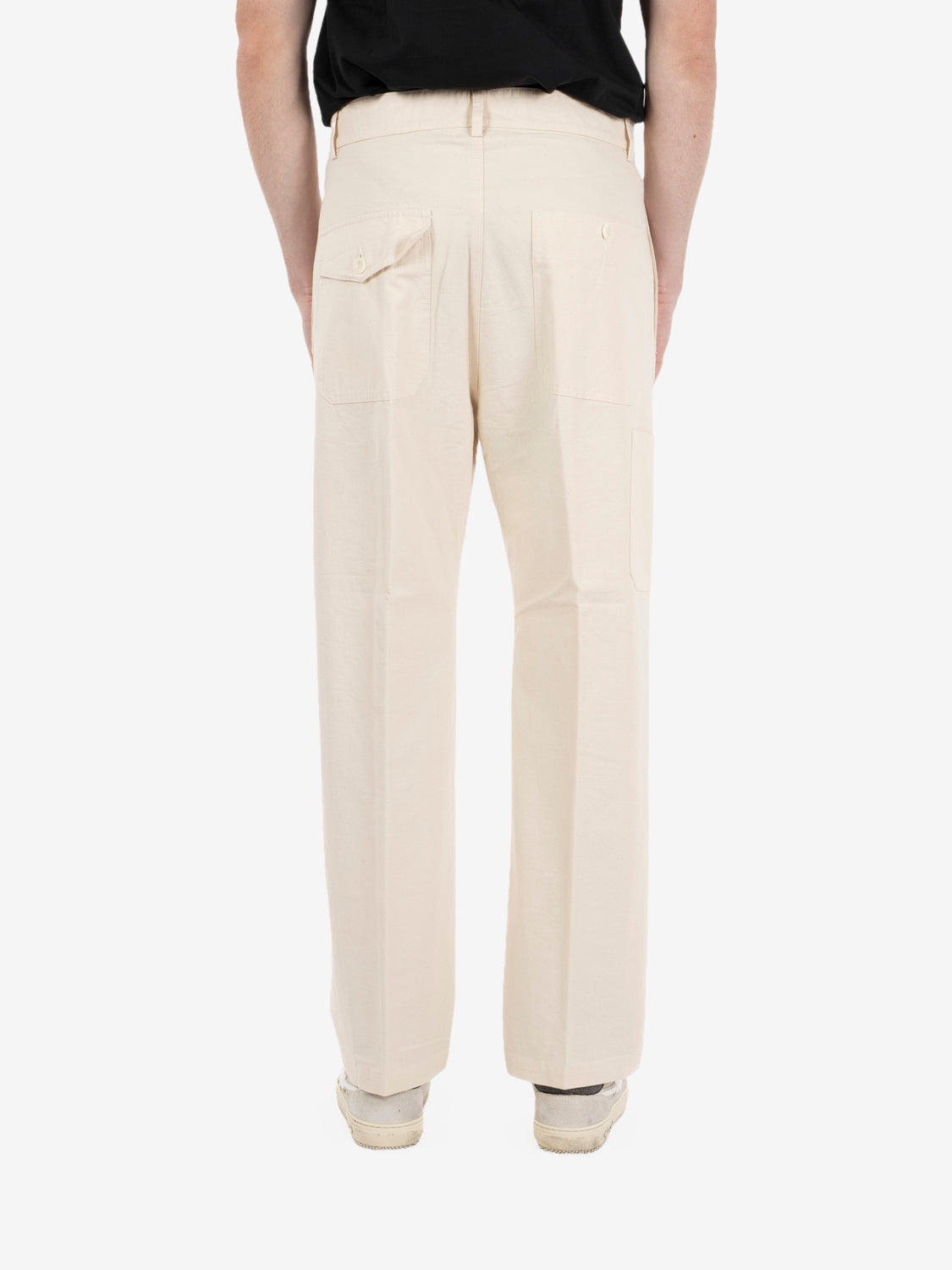 Alcatraz off-white chino trousers