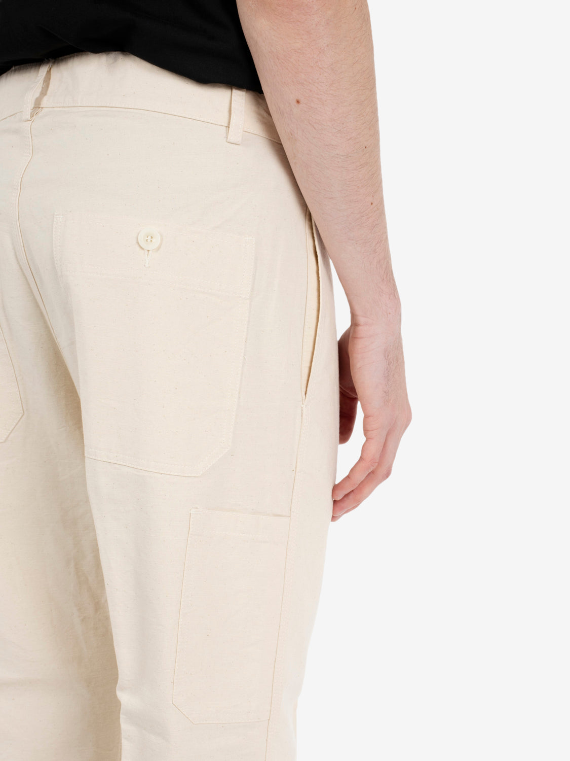 Alcatraz off-white chino trousers