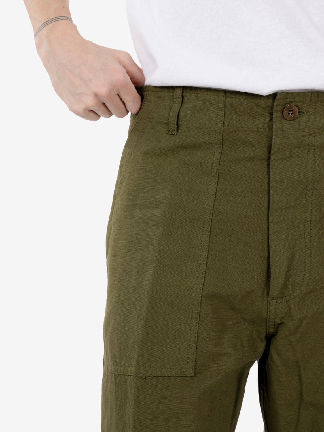 Fatigue trousers Texas military green