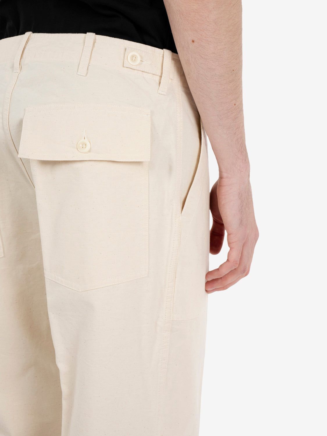 Pantalone fatigue Texas off white