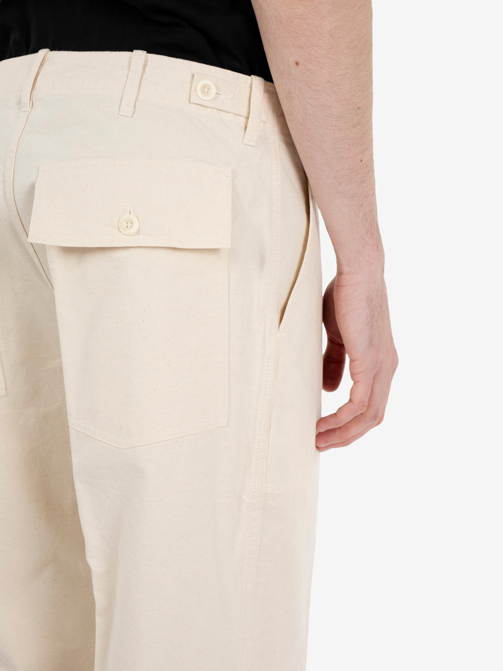 Pantalone fatigue Texas off white