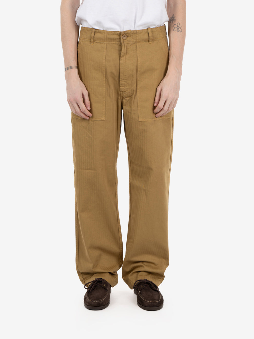 Texas fatigue trousers brushed khaki