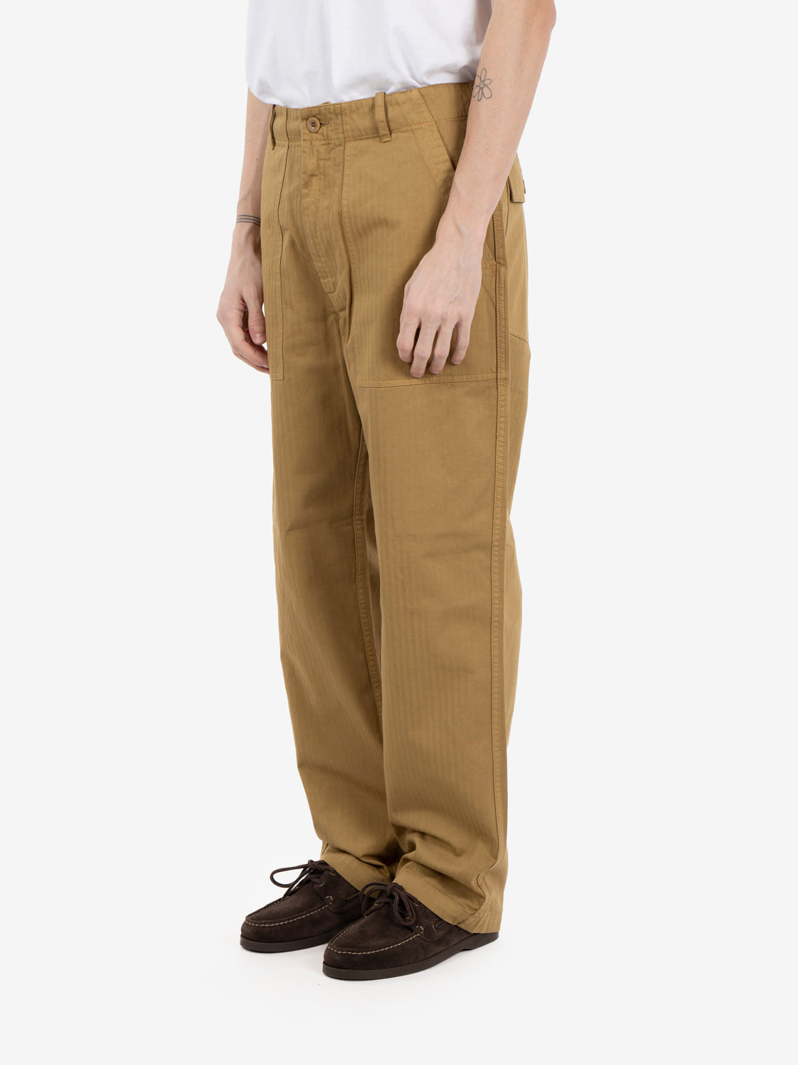 Texas fatigue trousers brushed khaki
