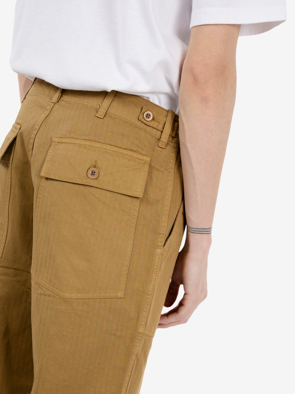Texas fatigue trousers brushed khaki