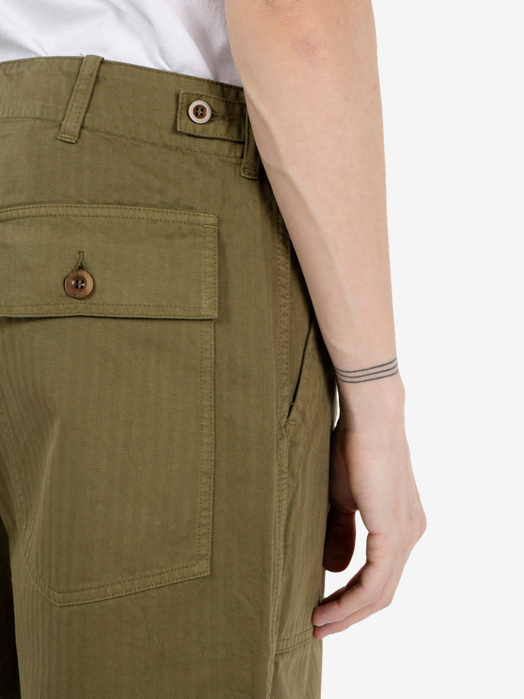 Pantalone fatigue Texas resca military green