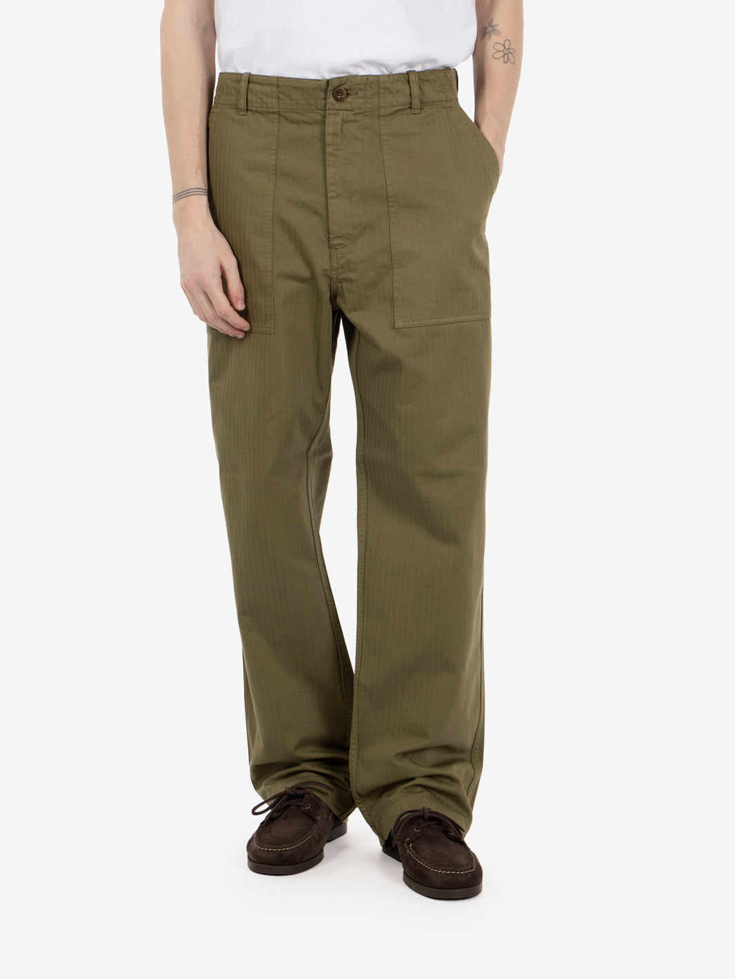 Pantalone fatigue Texas resca military green
