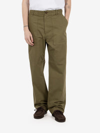 Texas fatigue trousers brushed military green