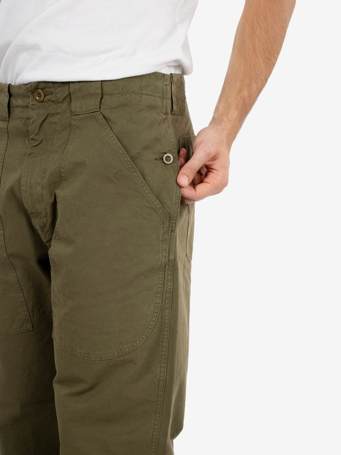 Pantaloni Fatigue F2630 military green