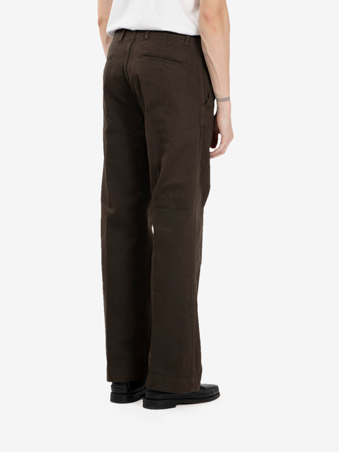 Pantaloni twill Bube brown