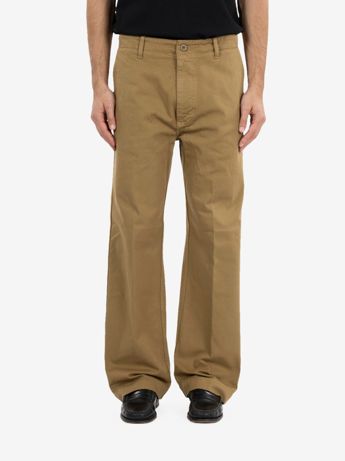 Pantaloni twill Bube khaki