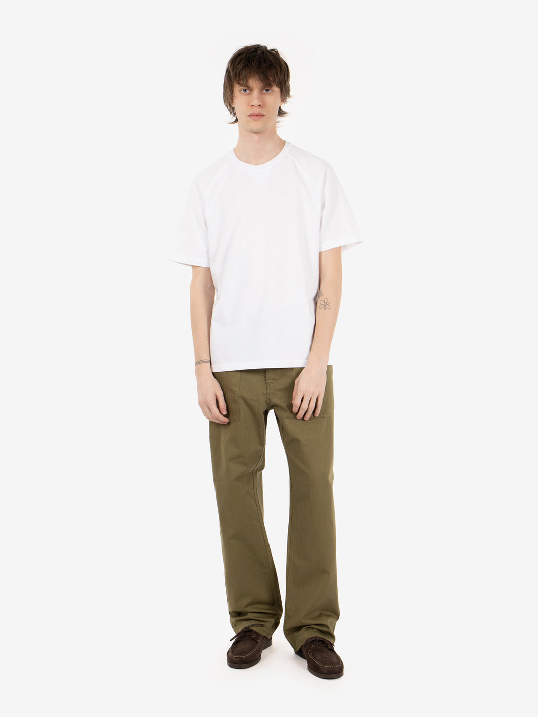 T-Shirt Portland crop white