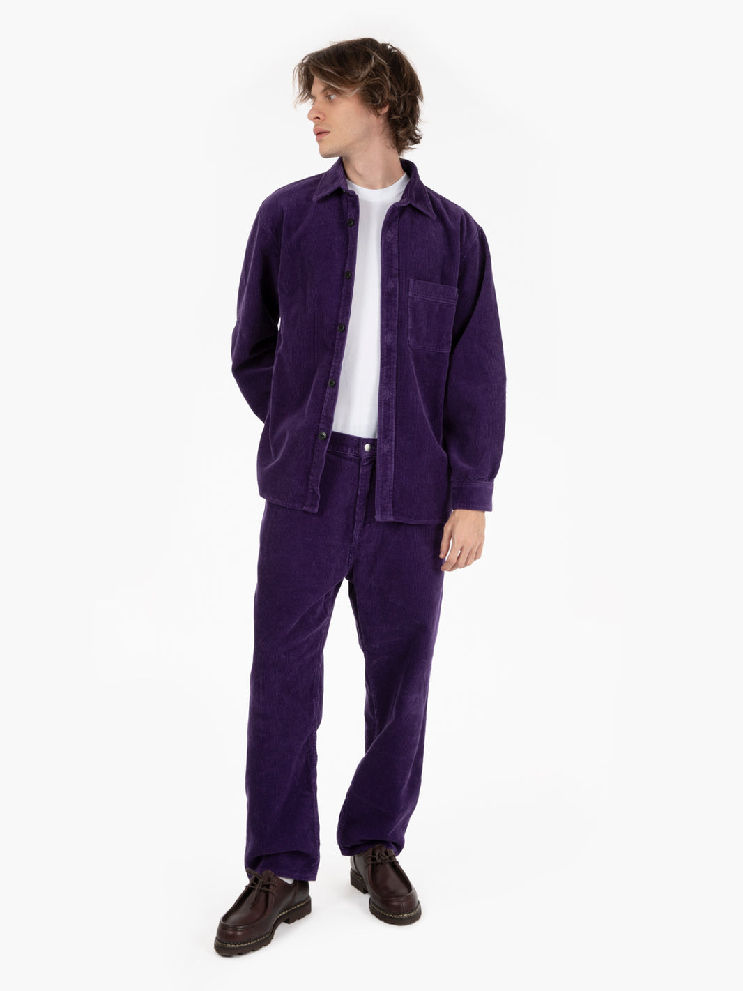 Camicia Ander ls parachute purple