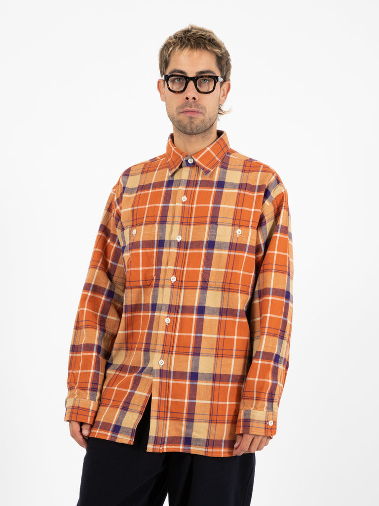 EDWIN - Camicia Work Shirt orange