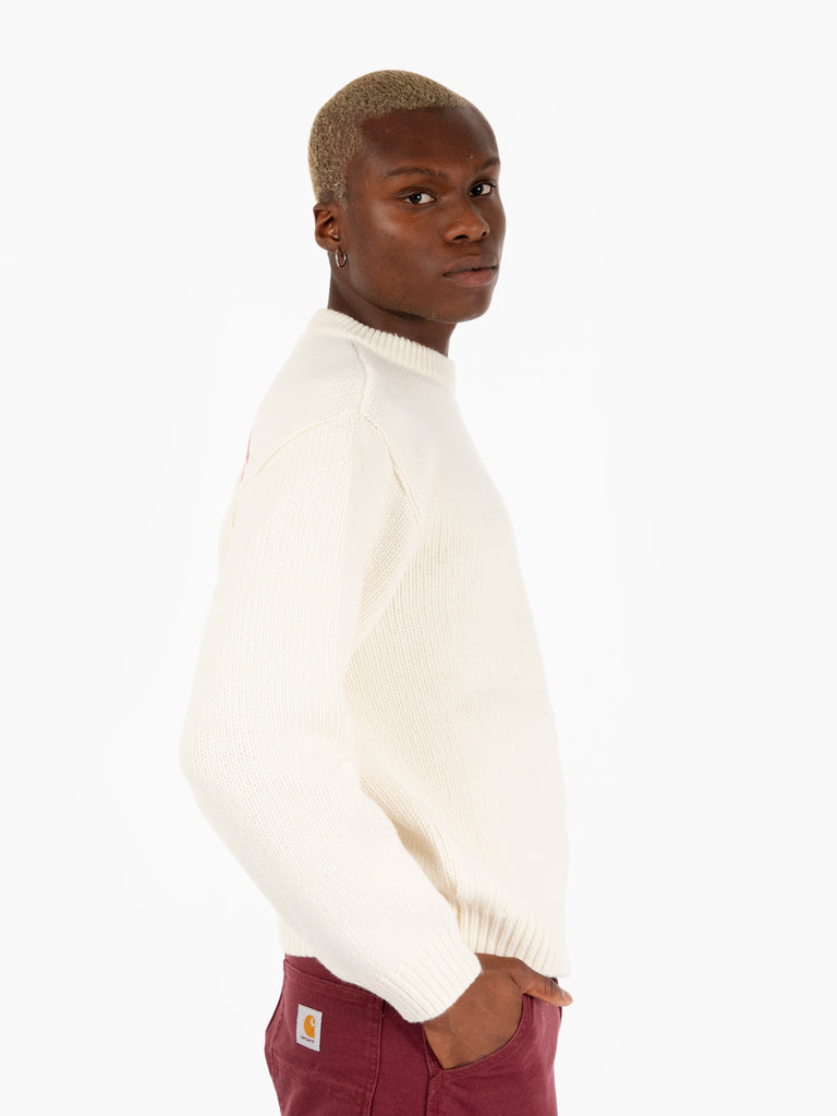 EDWIN - Ellis sweater off white