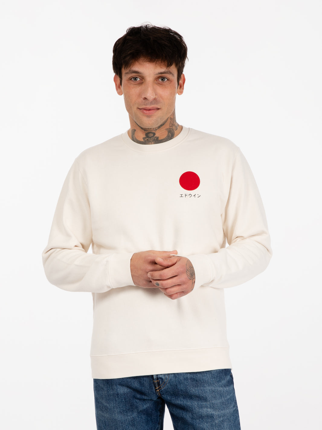 Felpa Japanese Sun whisper white