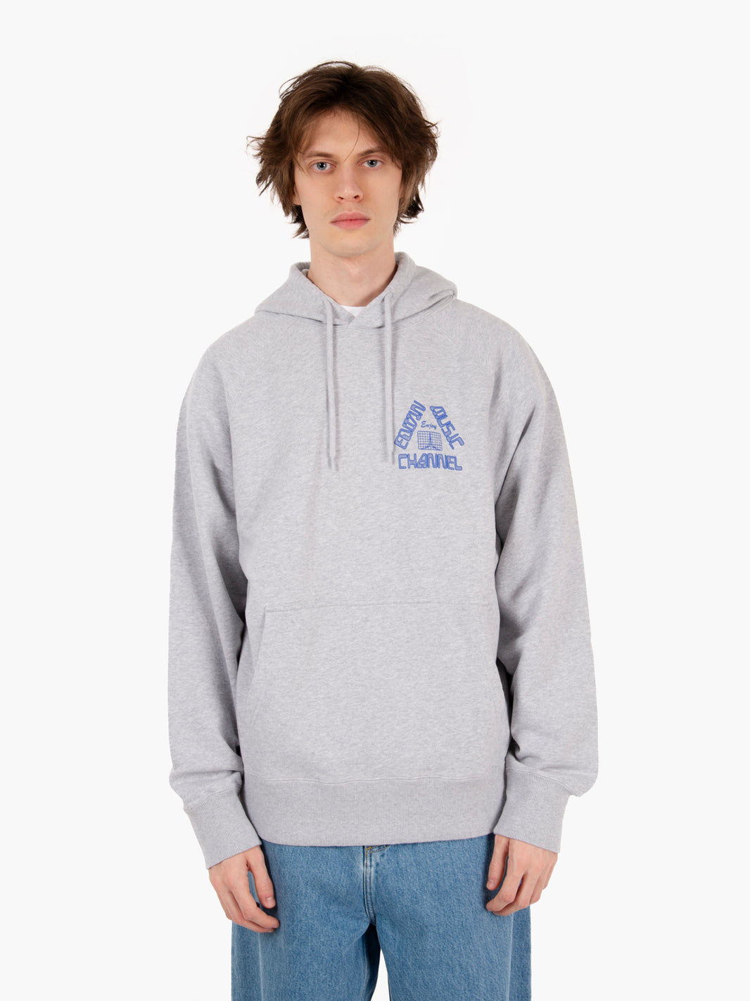 Hoodie "Music channel" sweat grey