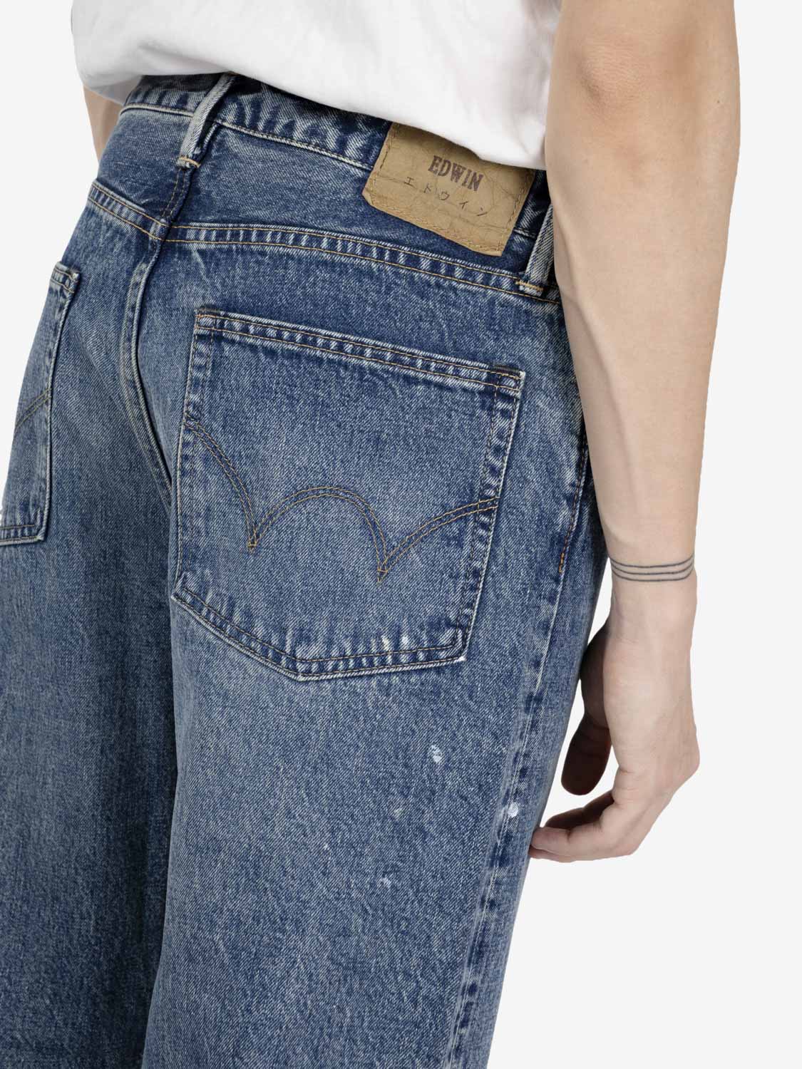Jeans loose fit Japan blu - mid used
