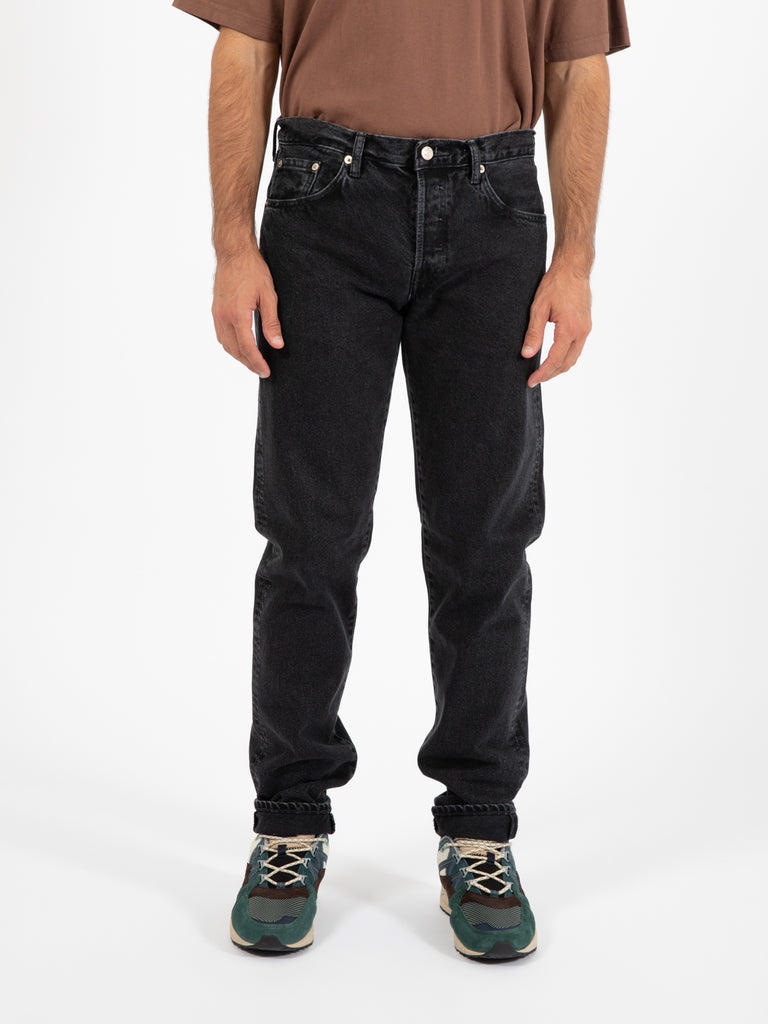 EDWIN - Jeans regular tapered black - dark used