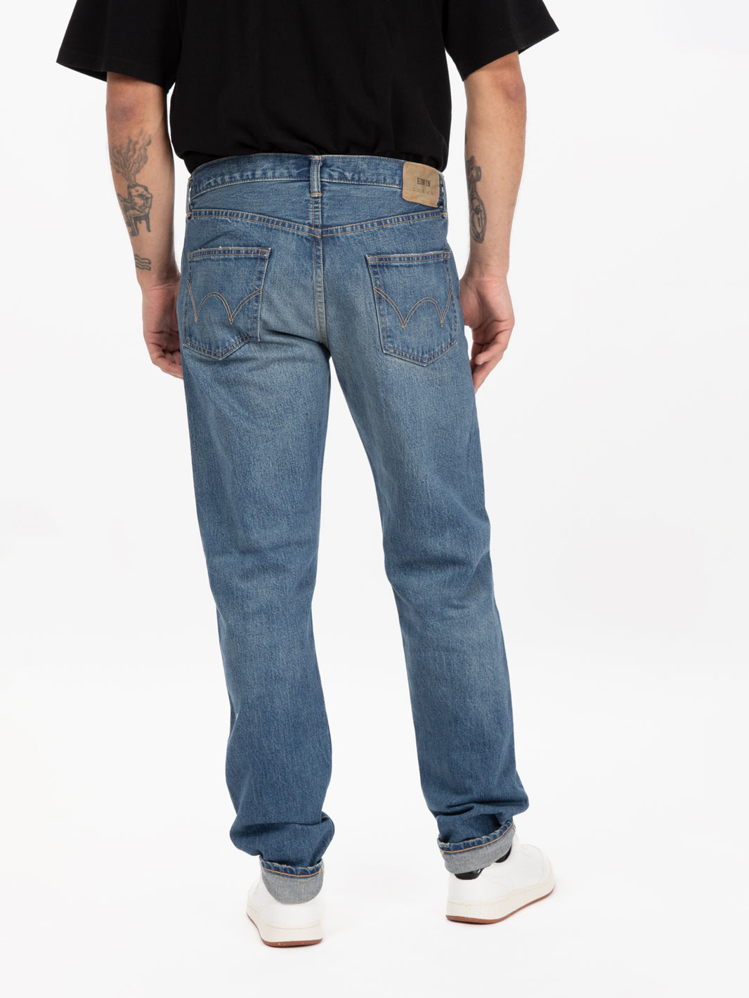 Jeans regular tapered blue light used