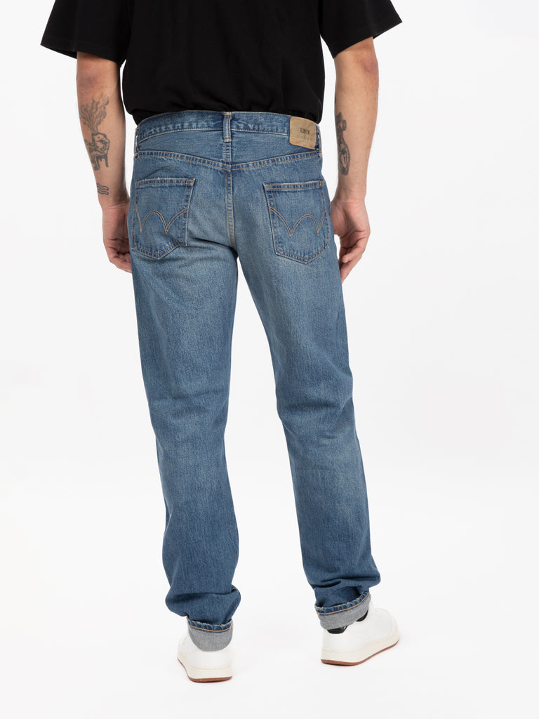 EDWIN - Jeans regular tapered blue light used