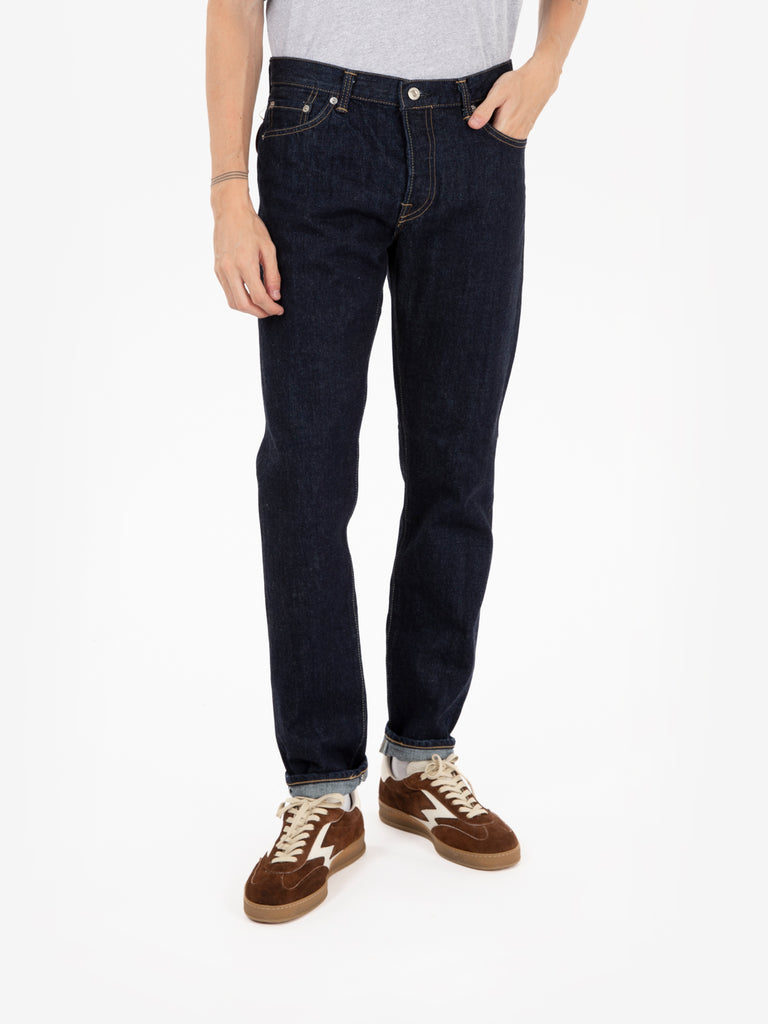 EDWIN - Jeans regular tapered rinsed blue