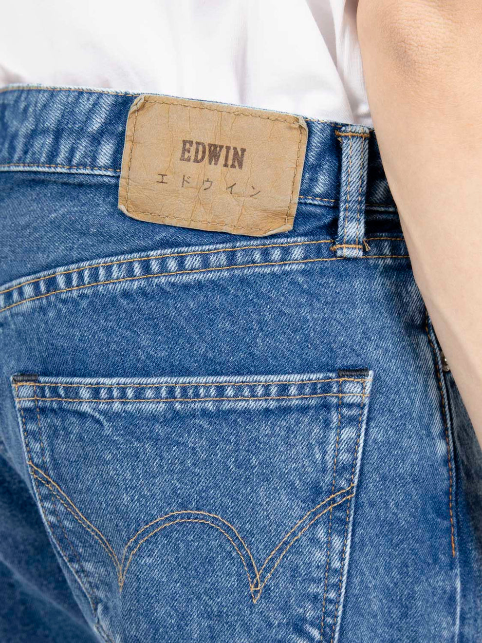 Jeans regular tapered japan mid light used