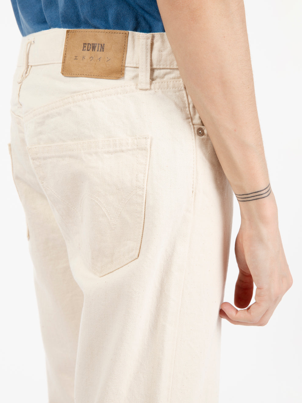 Jeans regular tapered natural rinsed