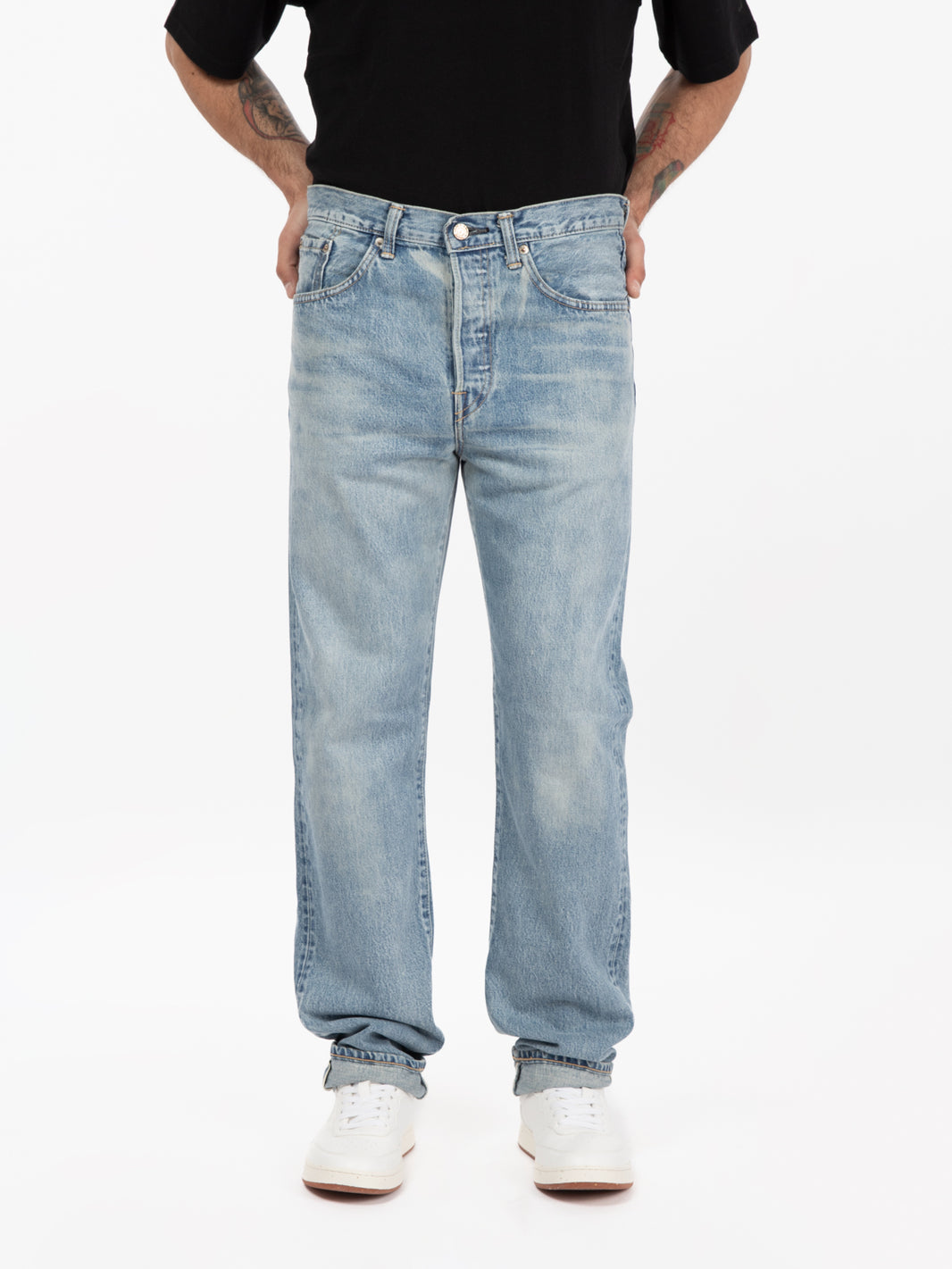Jeans straight light used