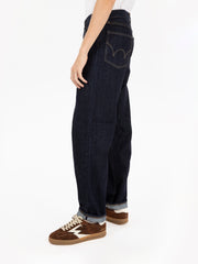 EDWIN - Jeans cimosato wide leg blu scuro