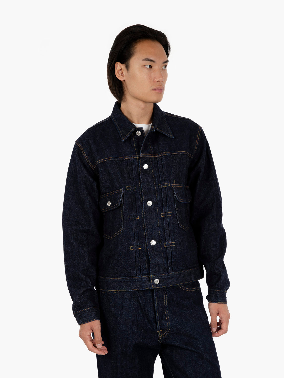 Leisure denim jacket japan blue