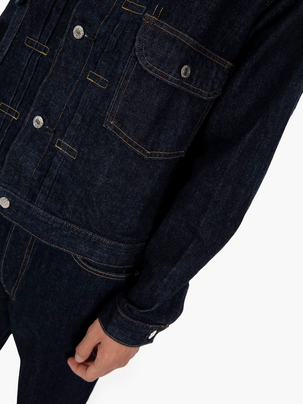 Leisure denim jacket japan blue