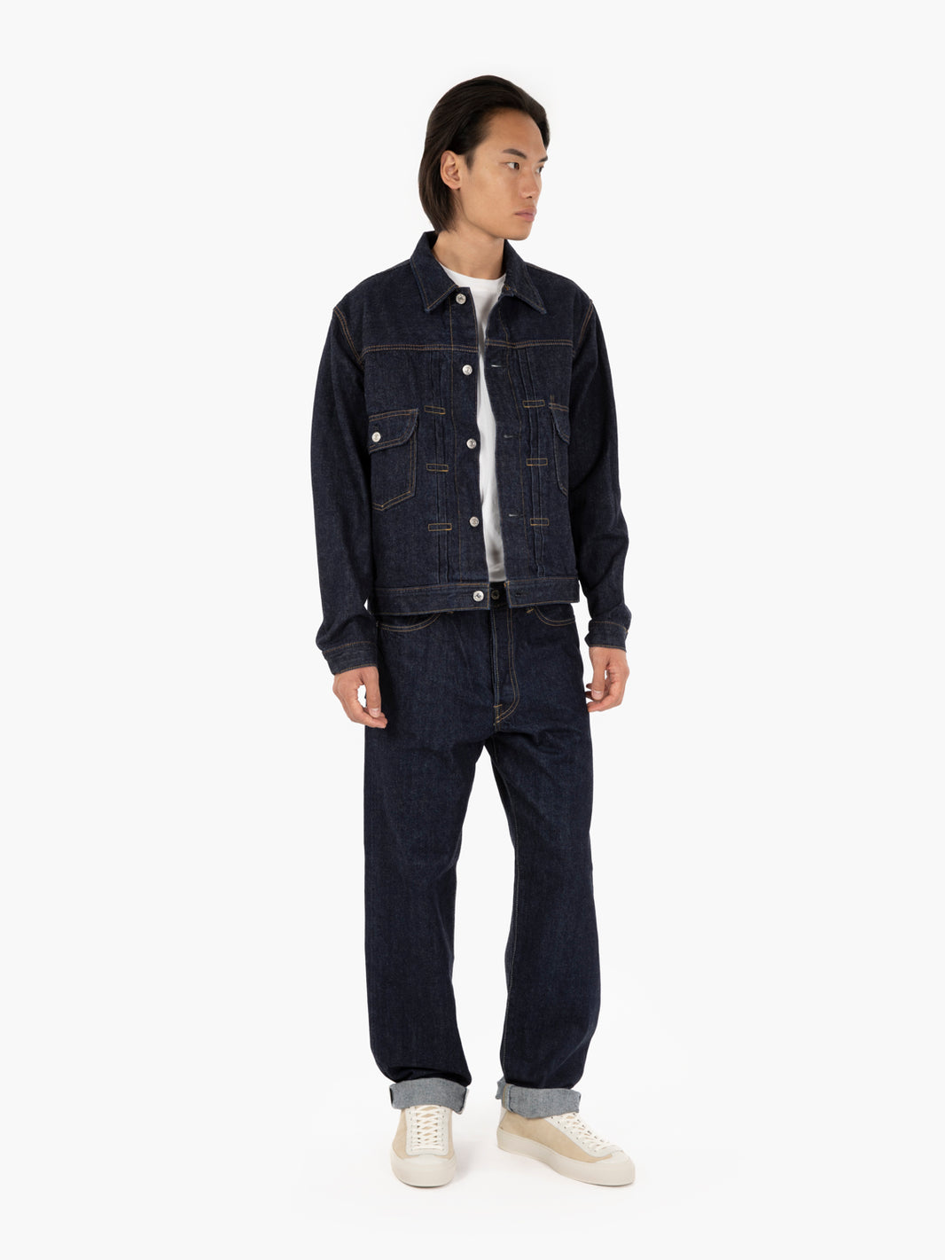 Leisure denim jacket japan blue