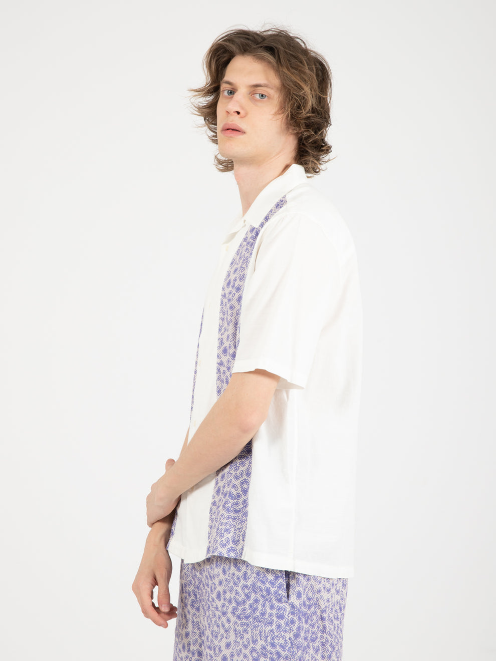 Leo shirt Whisper white