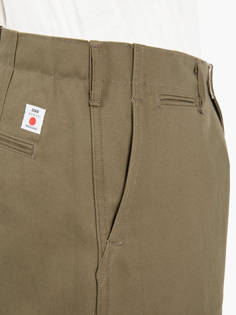 Pantaloni wide japan olive