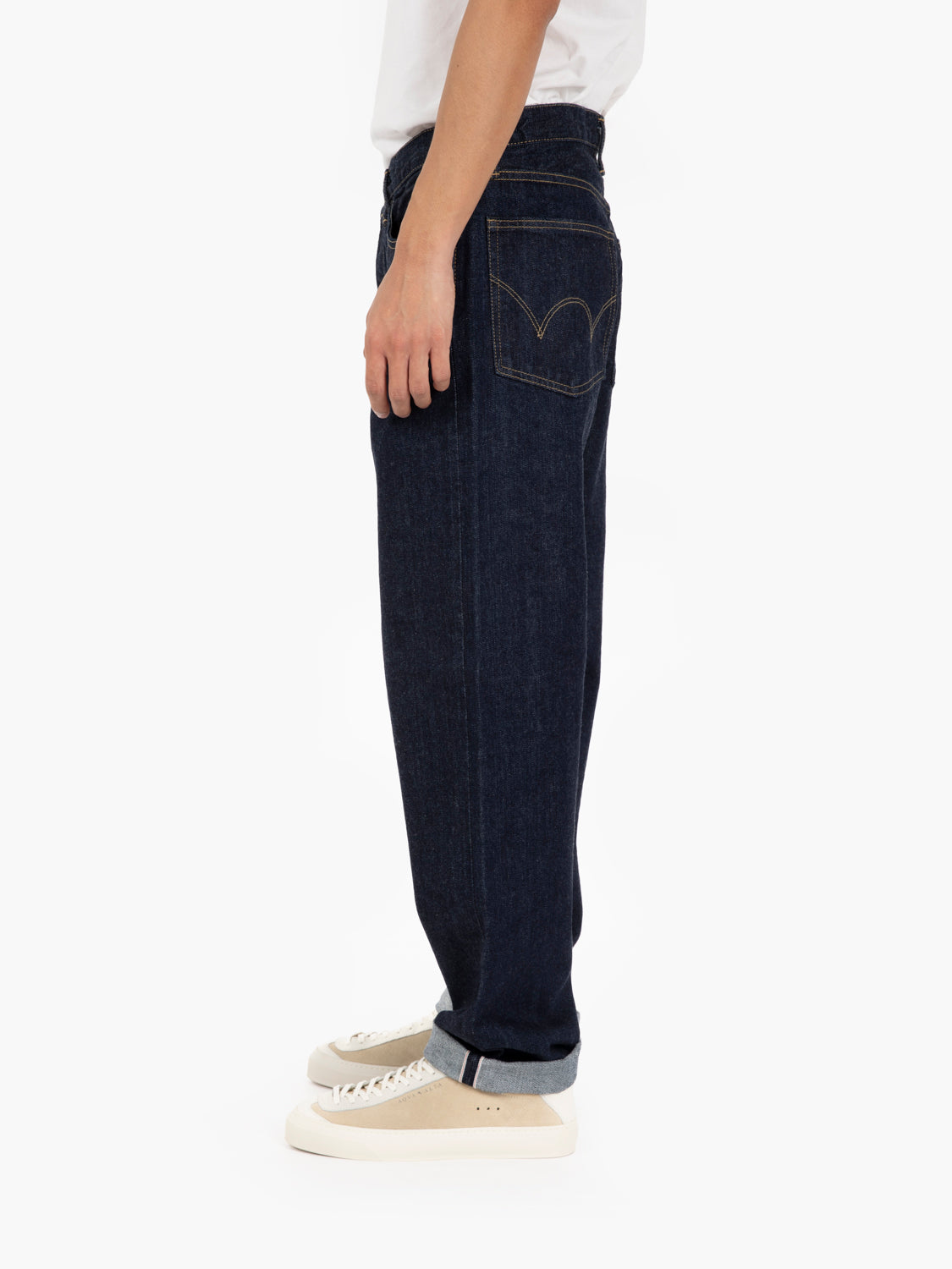 Premium loose fit japan rinsed blu