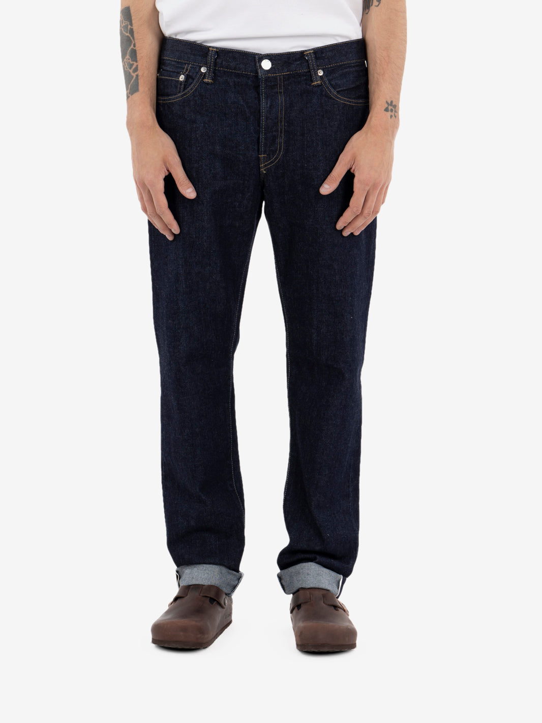 Regular tapered Japan rinsed blu