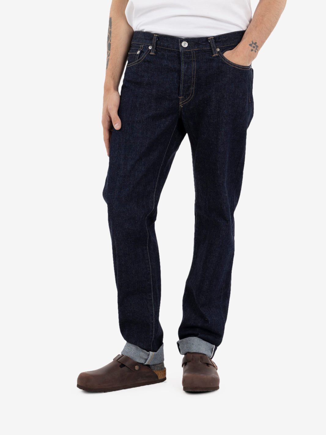 Regular tapered Japan rinsed blu