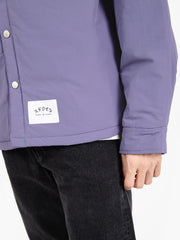 EDWIN - Sphere padded overshirt viola