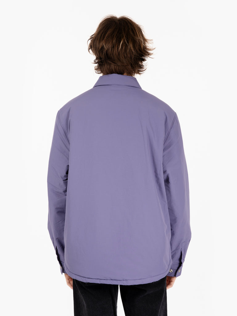 EDWIN - Sphere padded overshirt viola