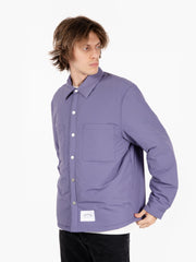 EDWIN - Sphere padded overshirt viola