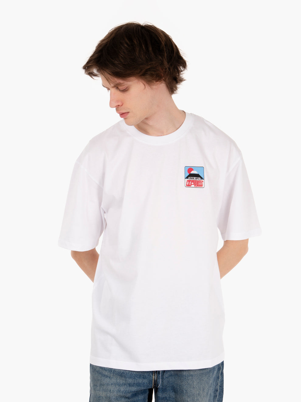 SS t-shirt Sunset on Fuji white