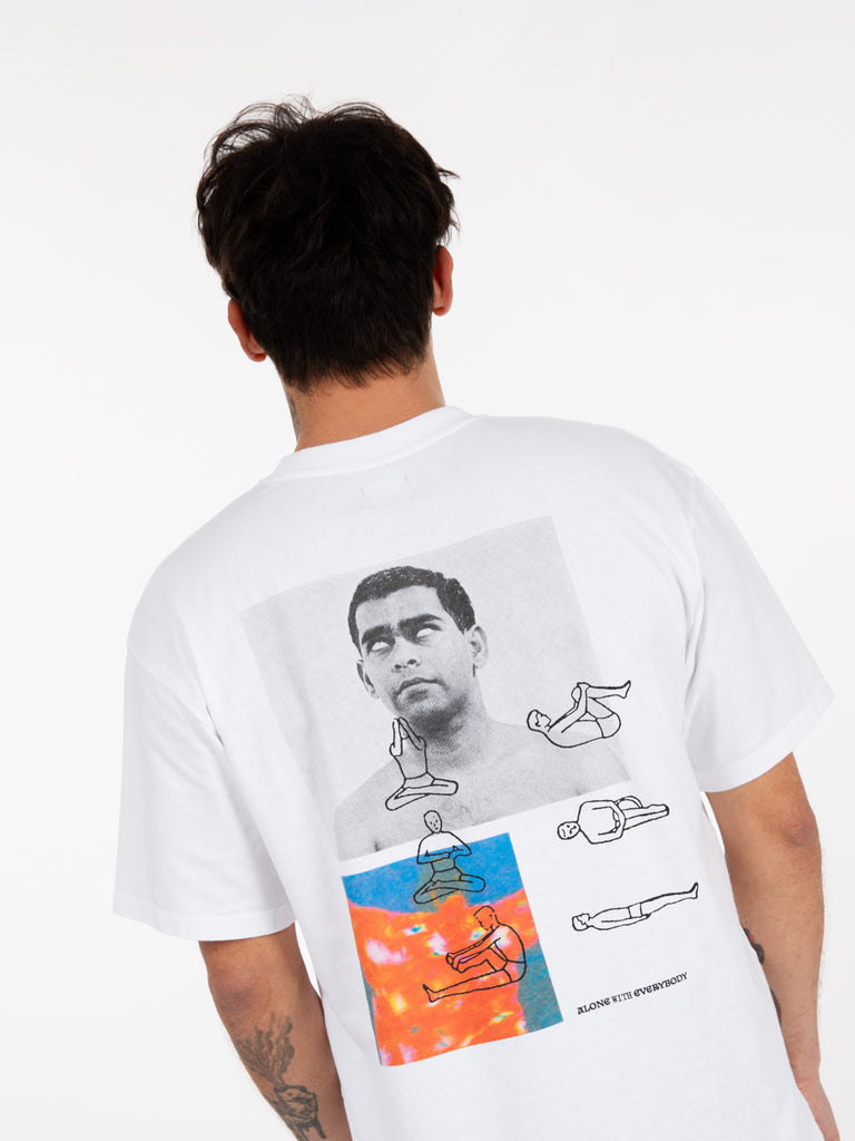EDWIN - T-shirt Alone with Everybody white
