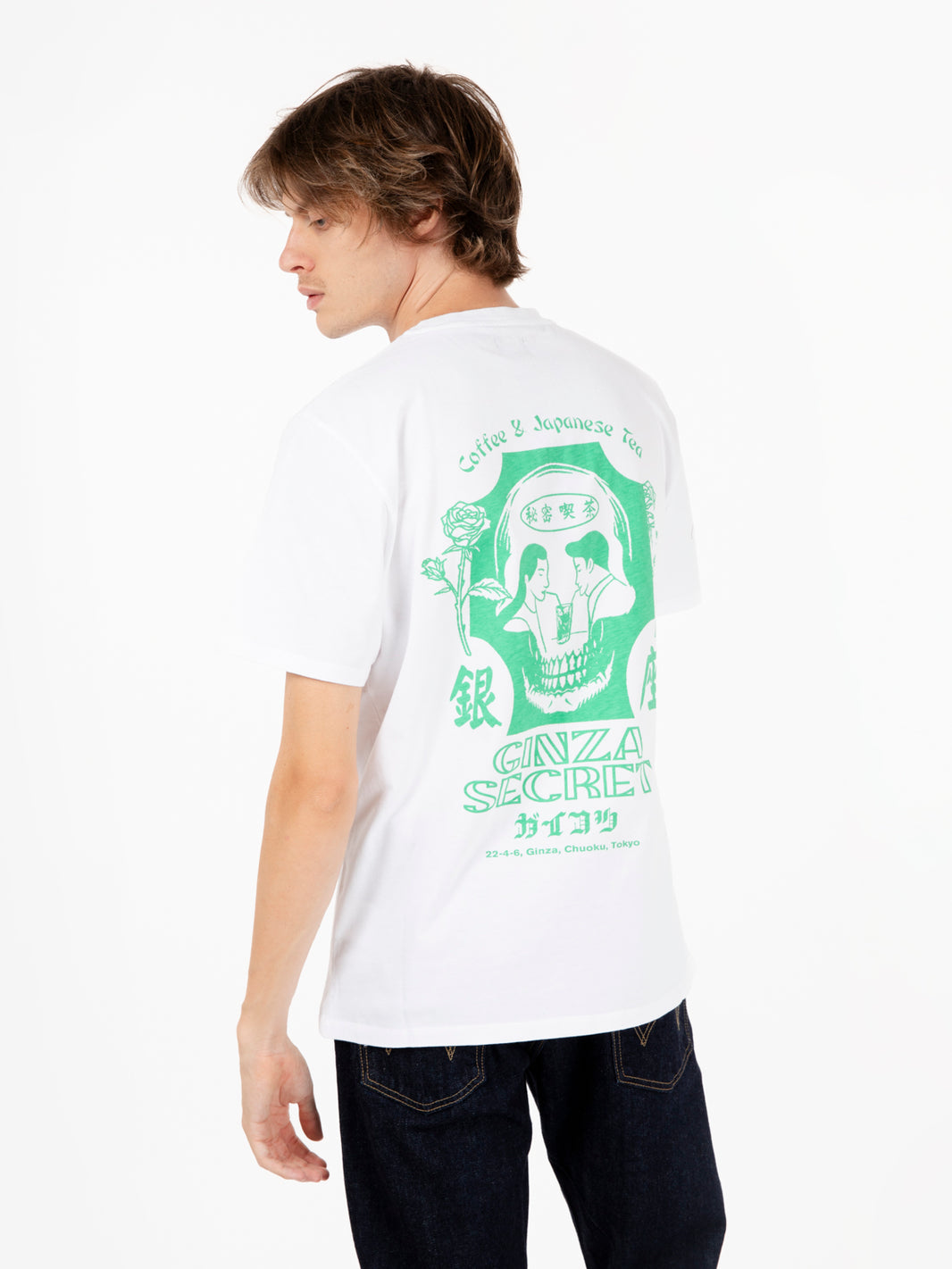 T-shirt Ginza secret white