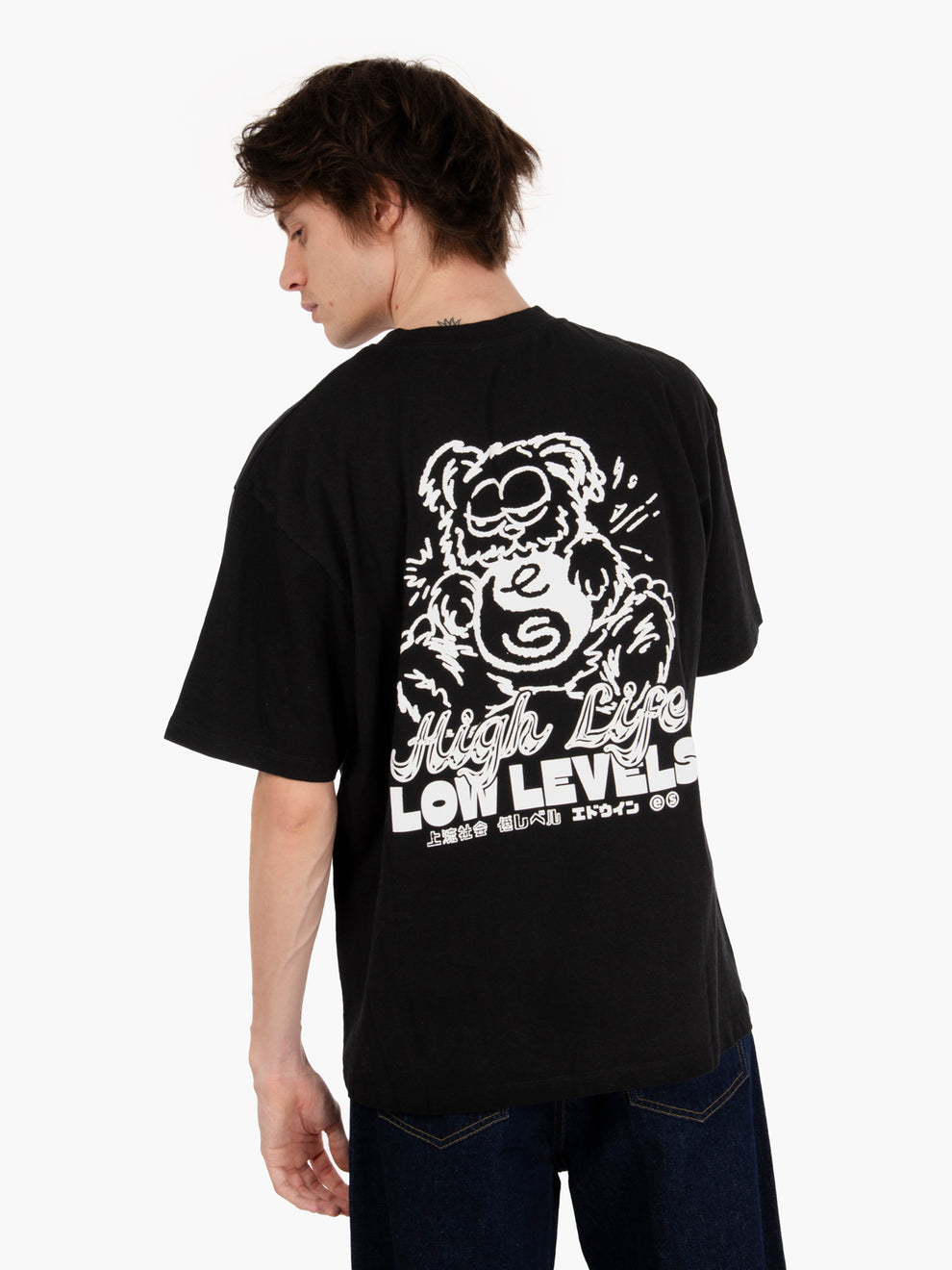 T-shirt "High bear" black