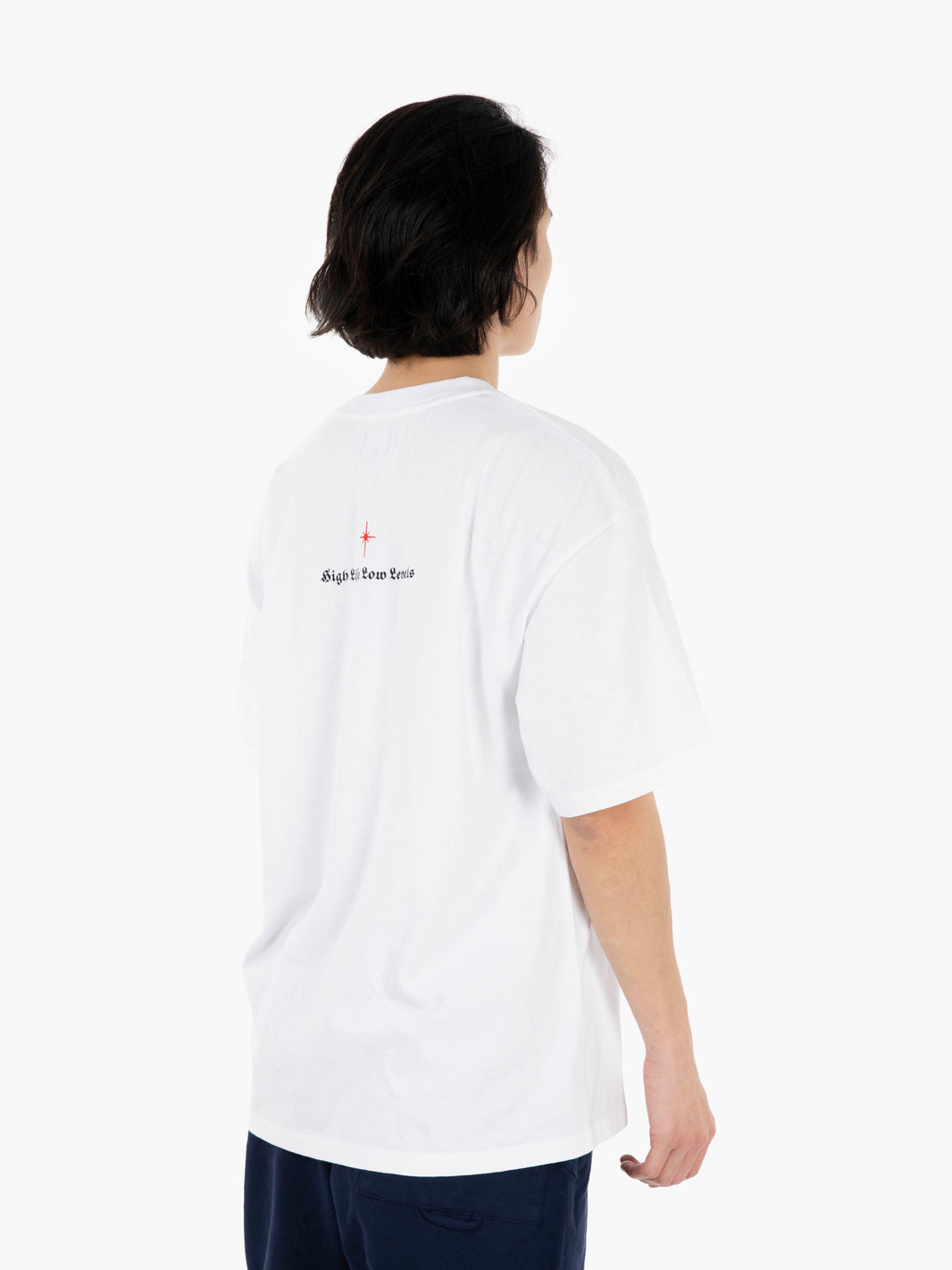 T-shirt "High Life, Low Levels" white