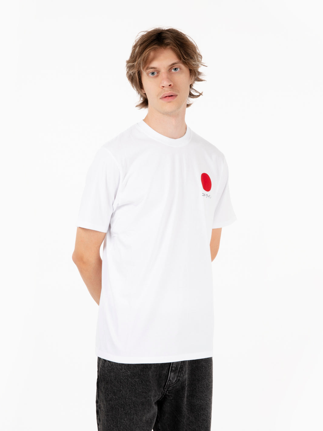 T-shirt Japanese Sun bianca