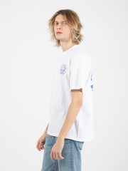 EDWIN - T-shirt music channel white