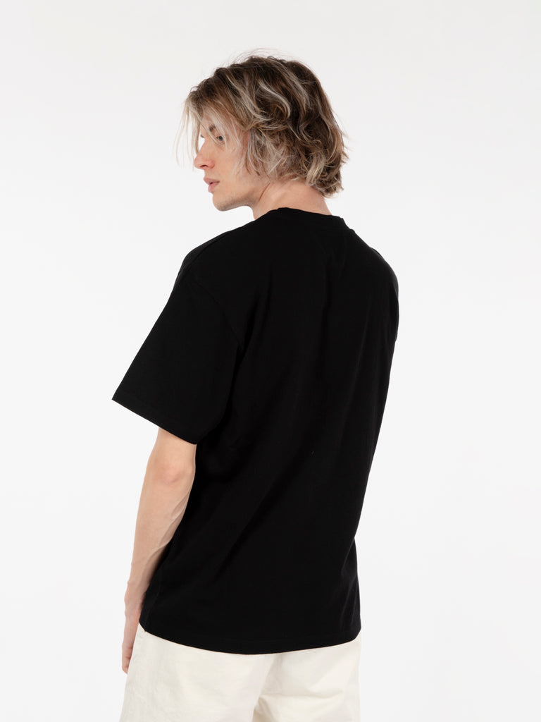 EDWIN - T-shirt oversize basic black